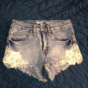 Jean shorts